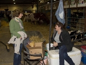 Senator Schwank participates in the 2012 Pennsylvania Farm Show.