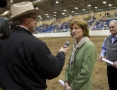 Senator Schwank participates in the 2012 Pennsylvania Farm Show.