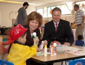 Senator Schwank visits BCIU Learning Center