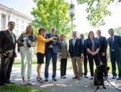 June 14, 2021: Sen. Judy Schwank attends Be the Voice for PA Pup Rally calling for all Pennsylvanians who care for dogs and their wellbeing to support Senate Bill 232 and House Bill 526.