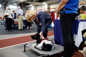 May 19, 2022: Senator Judy Schwank hosts a Veterans' Expo.  This event included information booths, free lunch, and a keynote address by Brigadier General Maureen Weigl, PA Deputy Adjutant General for Veterans Affairs.