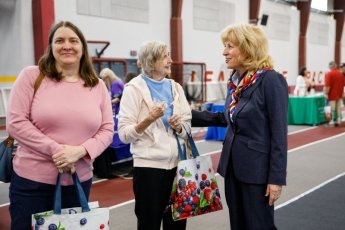 May 19, 2022: Senator Judy Schwank hosts a Veterans' Expo.  This event included information booths, free lunch, and a keynote address by Brigadier General Maureen Weigl, PA Deputy Adjutant General for Veterans Affairs.