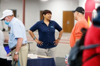 May 19, 2022: Senator Judy Schwank hosts a Veterans' Expo.  This event included information booths, free lunch, and a keynote address by Brigadier General Maureen Weigl, PA Deputy Adjutant General for Veterans Affairs.