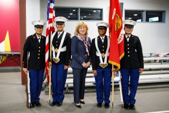 May 19, 2022: Senator Judy Schwank hosts a Veterans' Expo.  This event included information booths, free lunch, and a keynote address by Brigadier General Maureen Weigl, PA Deputy Adjutant General for Veterans Affairs.