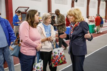 May 19, 2022: Senator Judy Schwank hosts a Veterans' Expo.  This event included information booths, free lunch, and a keynote address by Brigadier General Maureen Weigl, PA Deputy Adjutant General for Veterans Affairs.