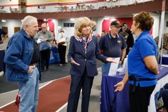 May 19, 2022: Senator Judy Schwank hosts a Veterans' Expo.  This event included information booths, free lunch, and a keynote address by Brigadier General Maureen Weigl, PA Deputy Adjutant General for Veterans Affairs.