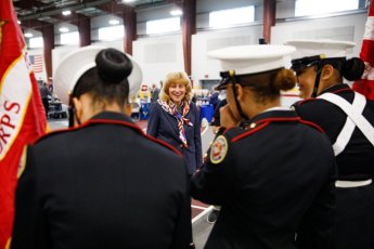 May 19, 2022: Senator Judy Schwank hosts a Veterans' Expo.  This event included information booths, free lunch, and a keynote address by Brigadier General Maureen Weigl, PA Deputy Adjutant General for Veterans Affairs.