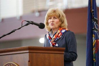 May 19, 2022: Senator Judy Schwank hosts a Veterans' Expo.  This event included information booths, free lunch, and a keynote address by Brigadier General Maureen Weigl, PA Deputy Adjutant General for Veterans Affairs.