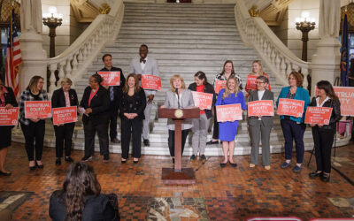 PA First Lady, Secretary of Education join Lawmakers in Harrisburg to Celebrate Funding for Period Products in Public Schools and Advocate for Menstrual Equity Act