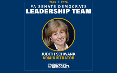 Schwank Retains Senate Democratic Caucus Leadership Role for 25-26 Legislative Session