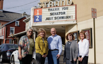  ‘An Investment in the Future of Our Town’: Schwank Joins Stakeholders for Strand Theatre Rehabilitation Update