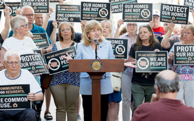 Lawmakers and Advocates Rally for Passage of Manufactured Home Legislation
