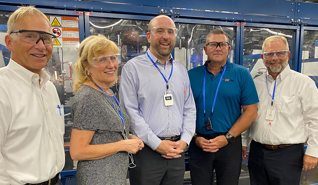 DCED Secretary Rick Siger and Sen. Judy Schwank Visit East Penn Manufacturing