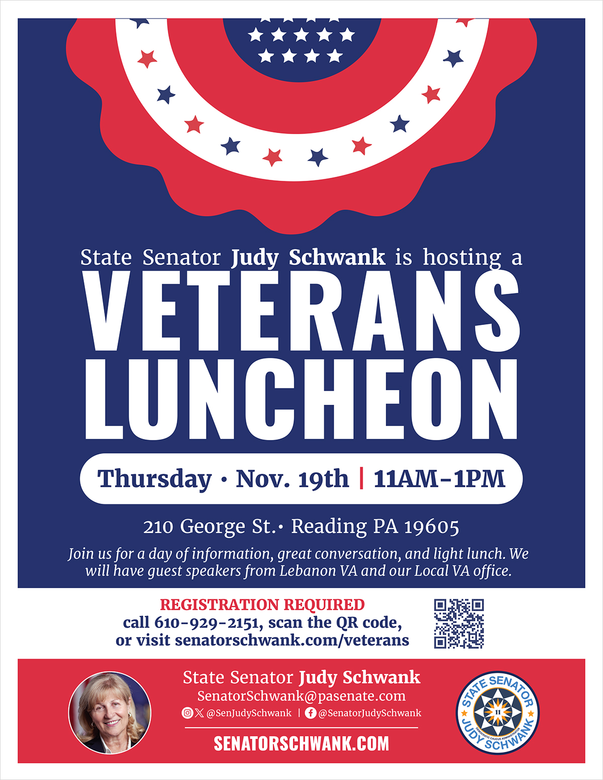 Veteran's Luncheon - November 19, 2026